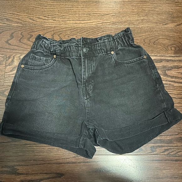 Black Bluenotes Paperbag Shorts | Small - Picture 1 of 2